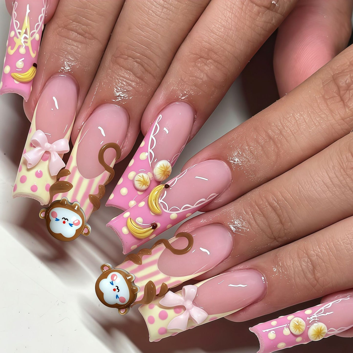 Playful Themed Cartoon Nail Art Tips Acalora