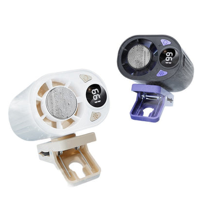 Clip-On Portable Digital Cooling Fan Bowlift