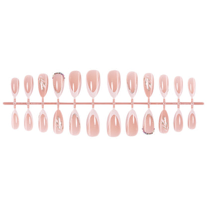 Elegant Floral Press-On Nail Art Kit Acalora