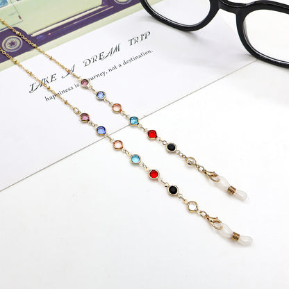 Colorful Beaded Eyewear Chain Acalora