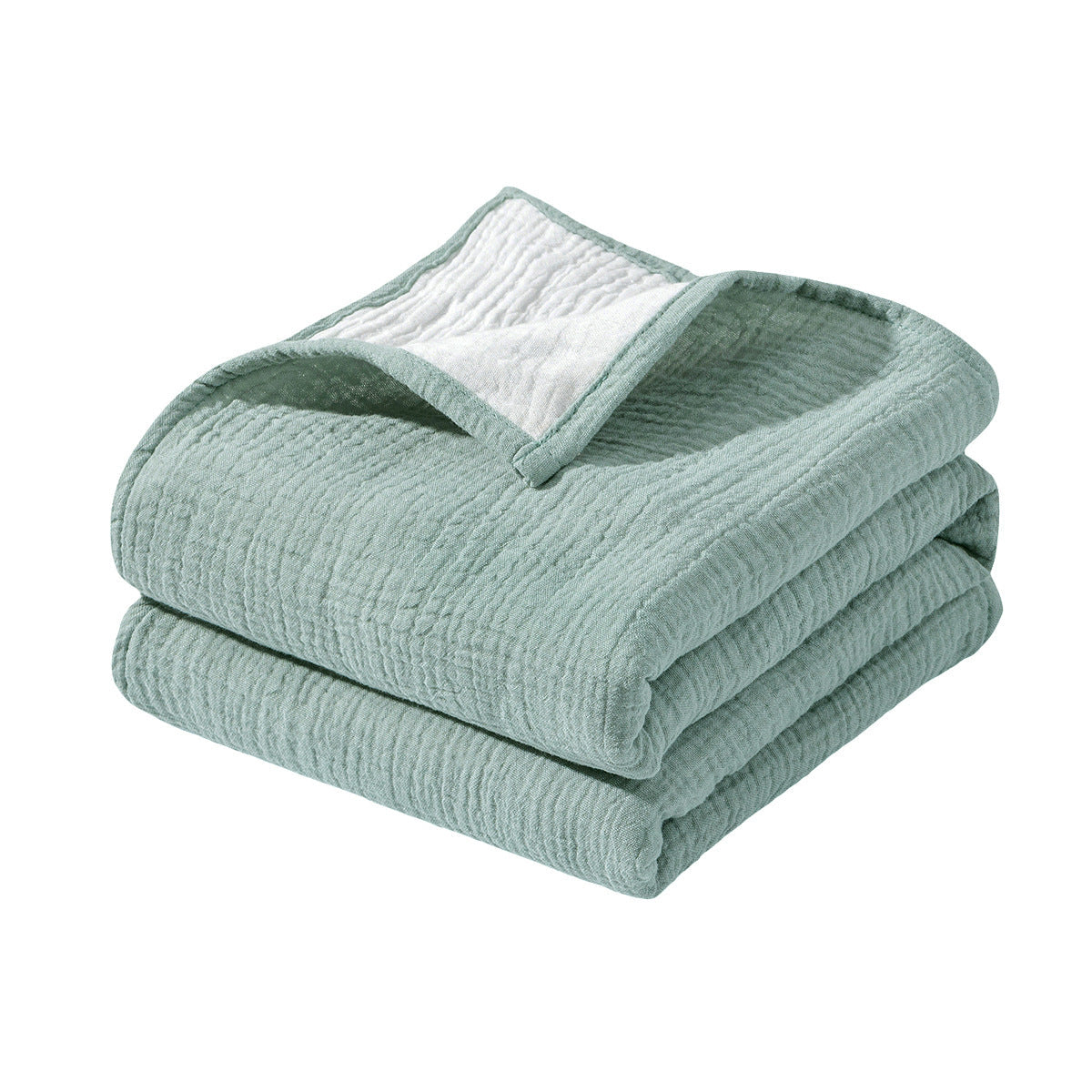 Ultra-Soft Reversible Muslin Throw Blanket