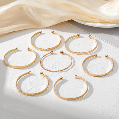 BowLift | 7pc Adjustable Textured Cuff Stack