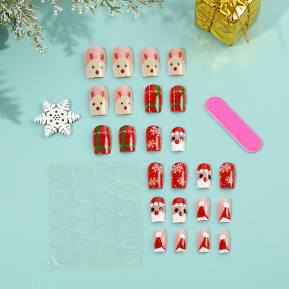 Christmas Art Nails Acalora