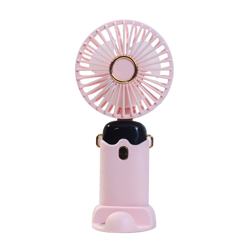 Women's Portable Handheld Fan with USB Charging Function and Powerful Airflow Karnz