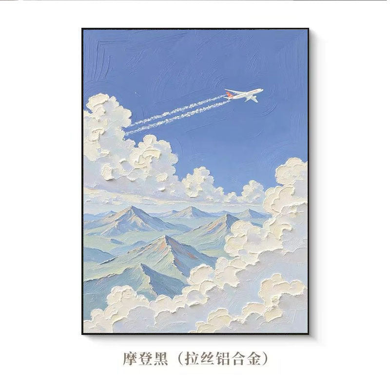 Scenic Sky and Mountain Artwork