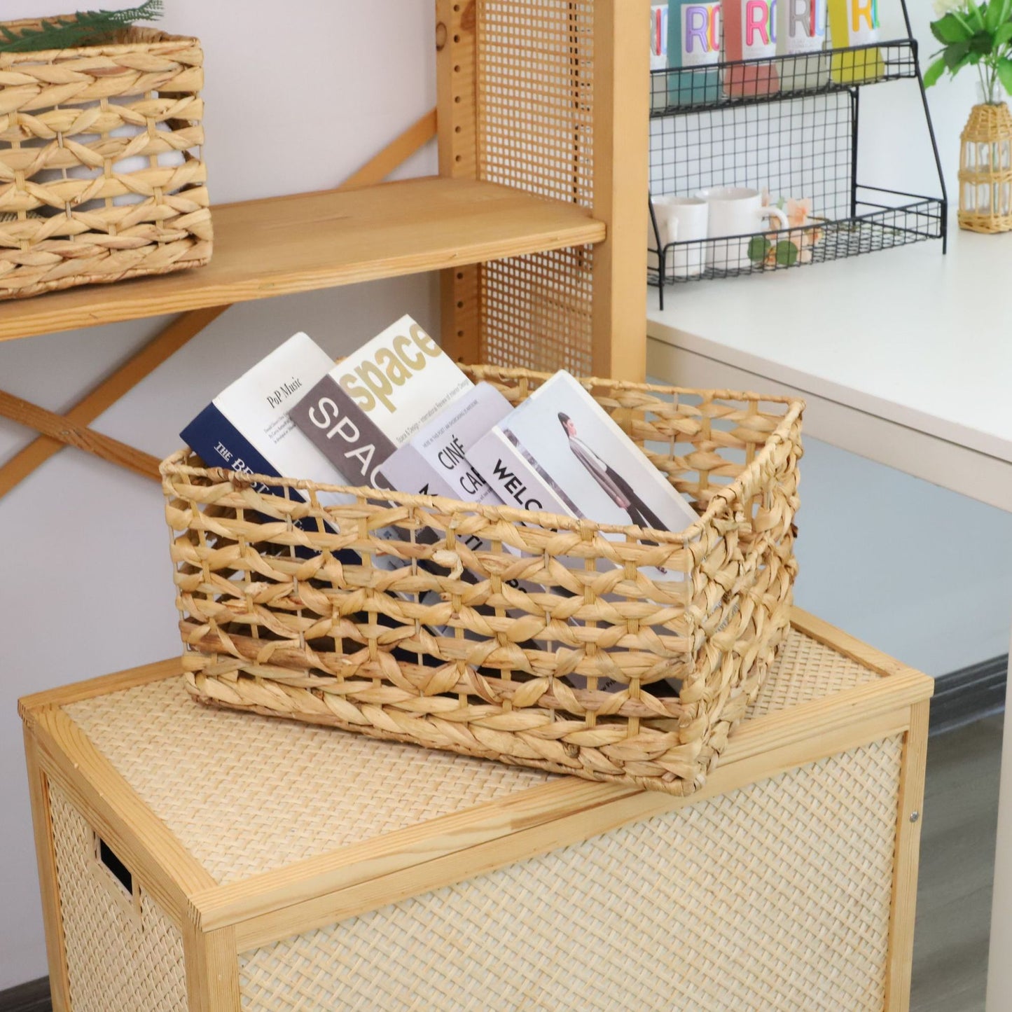 Decorative storage basket Acalora
