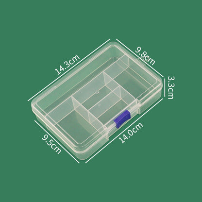 Adjustable Multi-Compartment Storage Box Acalora