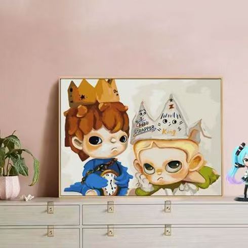 Playful Character Art Print