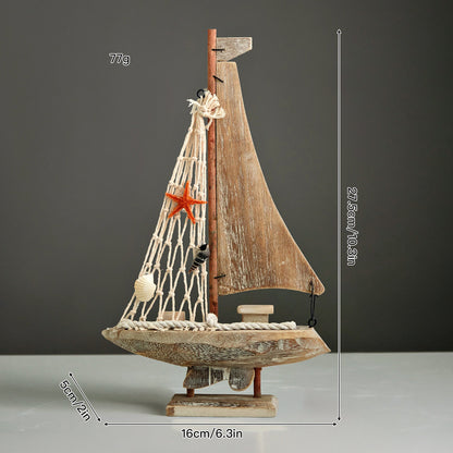 Decorative Sailboat Home Accent