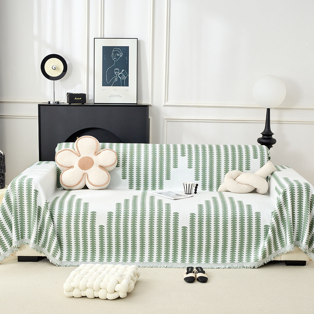 Elegant Textured Sofa Cover
