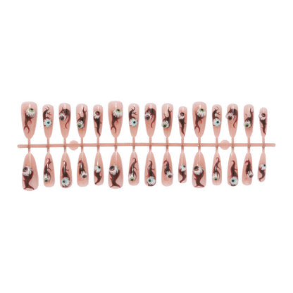 Artistic Halloween Press-On Nail Set Acalora