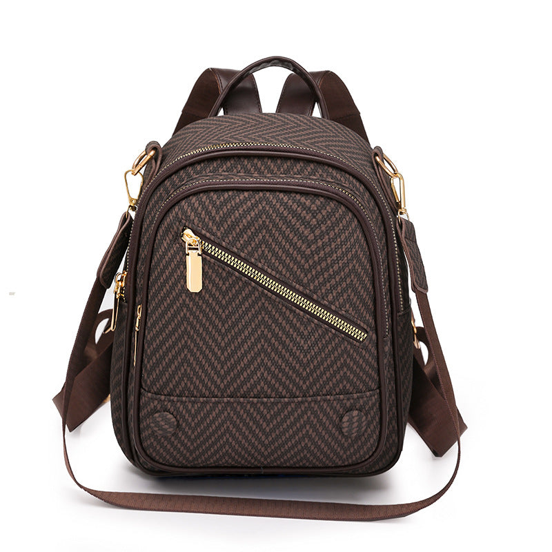 Chic Textured Backpack Acalora