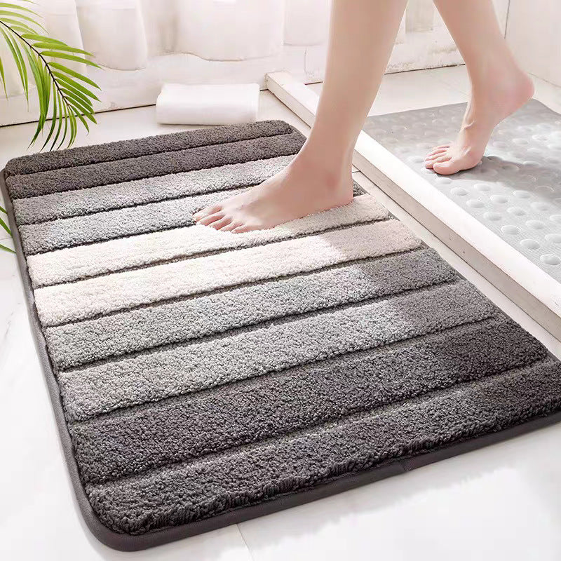 Absorbent Plush Bath Mat