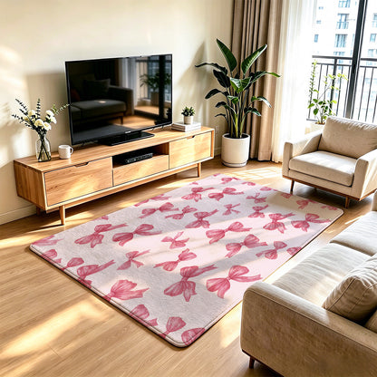 Unisex Artistic Floral Area Rug
