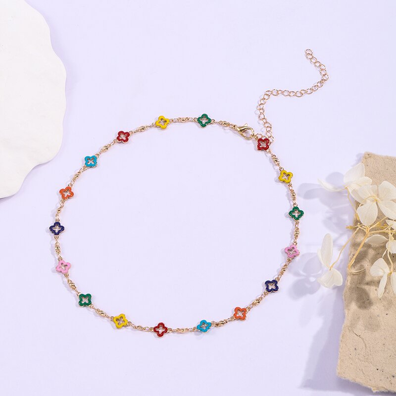 Colorful Charm Anklet Acalora