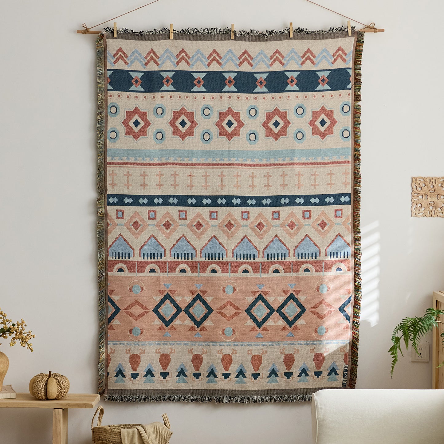 Artistic Tapestry Blanket