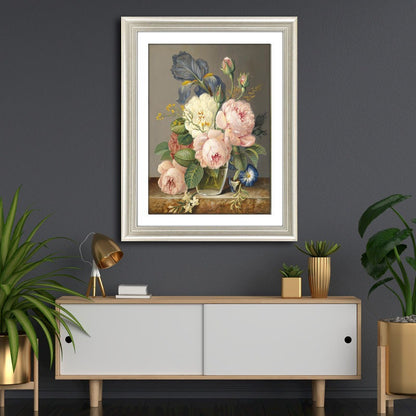 Vintage Floral Still Life Wall Art