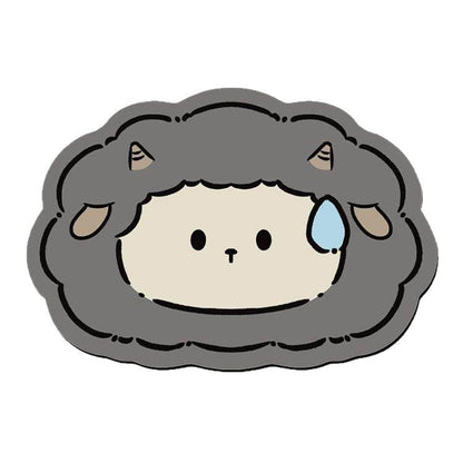 Cute Cat-Themed Bath Mat
