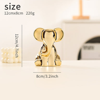 Decorative Elephant Figurine Acalora
