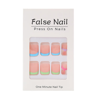 Creative nail set with colorful artificial nails Acalora
