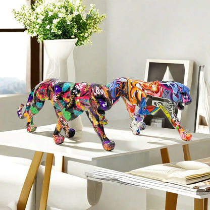 Decorative Jaguar Figurine Acalora