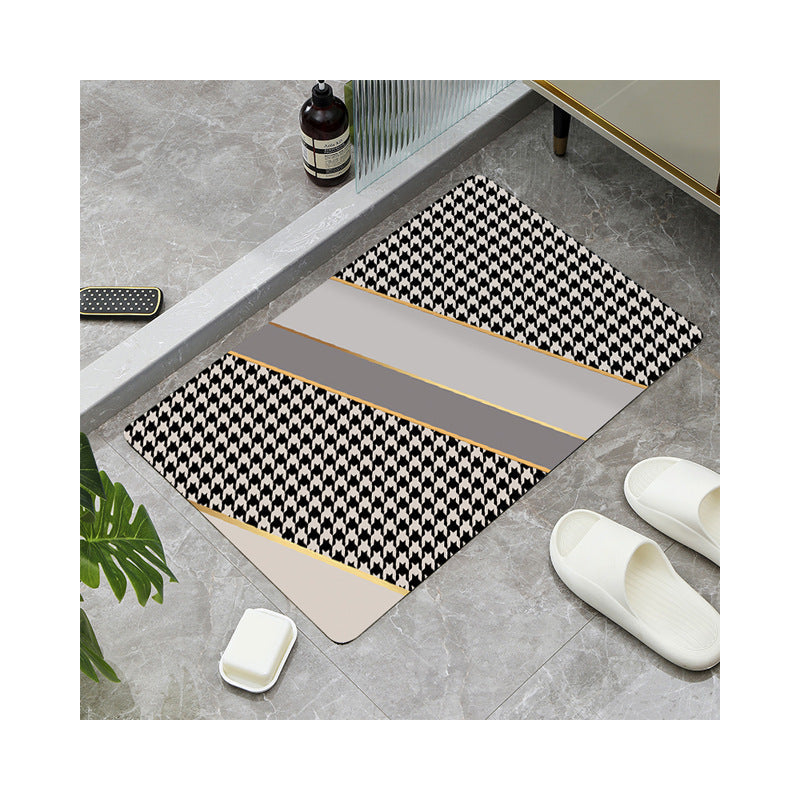 Modern Minimalist Bathroom Mat