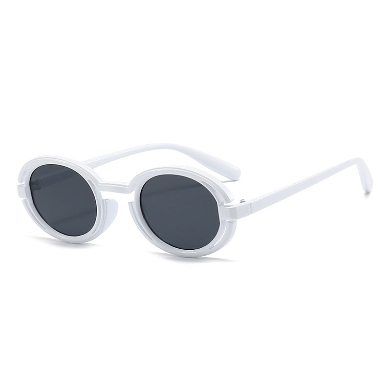 Women's Round Sunglasses in a modern retro style Karnz