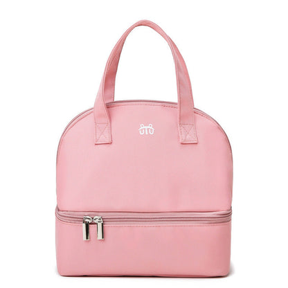 Women's insulated cooler bag with practical double zip design Bowlift