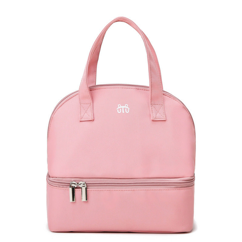 Women's Insulated Lunch Bag with Double Compartment Design Bowlift