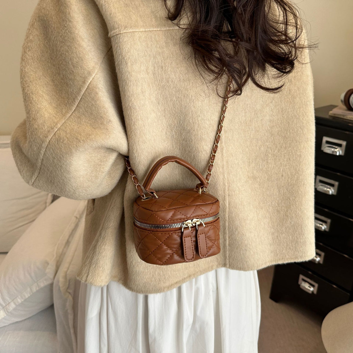 Quilted Mini Crossbody Bag Acalora