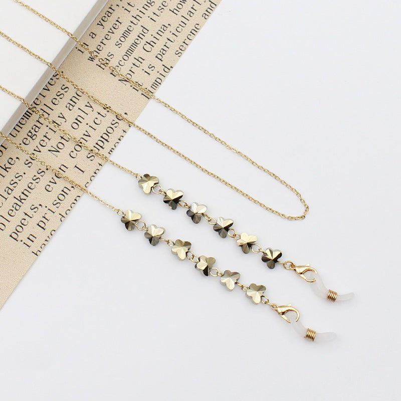 Floral Eyewear Chain Holder Acalora