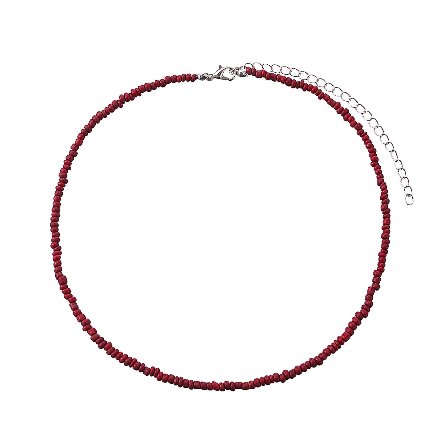 Colorful Beaded Choker Necklace Acalora