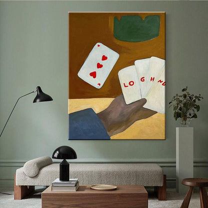 Artistic Abstract Canvas Painting
