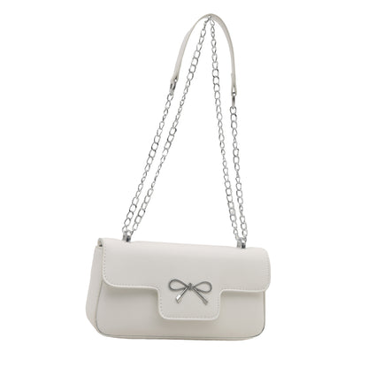 Elegant Bow Accent Crossbody Bag Acalora