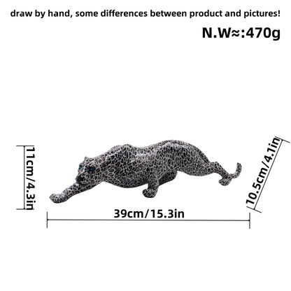 Artful Panther Sculpture Handmade Acalora