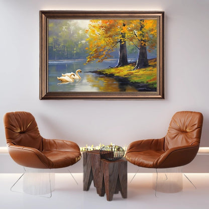 Framed Landscape Artwork