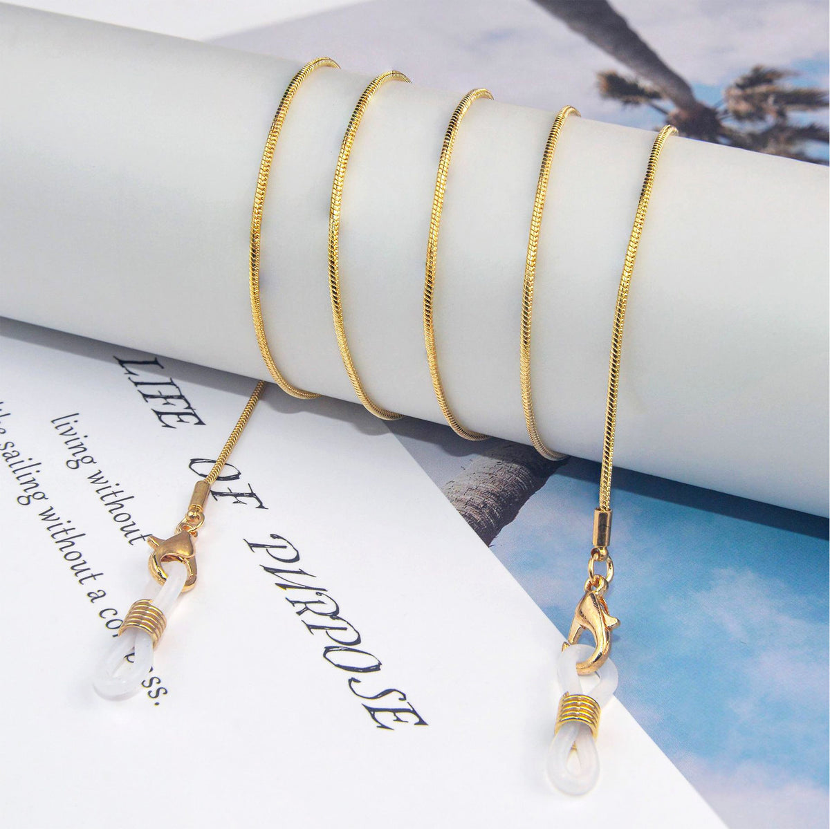 Adjustable Eyewear Retainer Chain Acalora