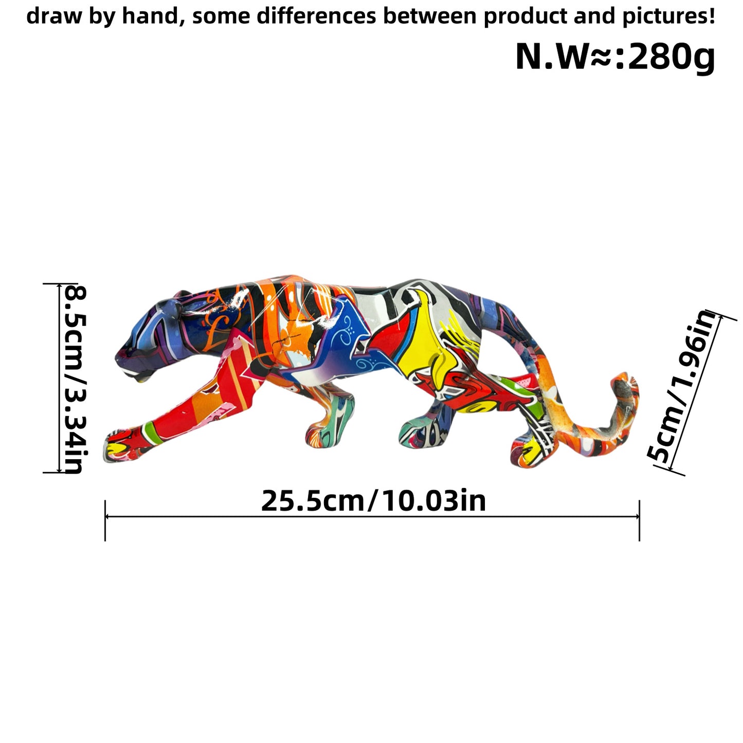 Decorative Panther Sculpture Acalora