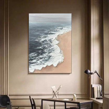 Coastal Serenity Landscape Canvas Art