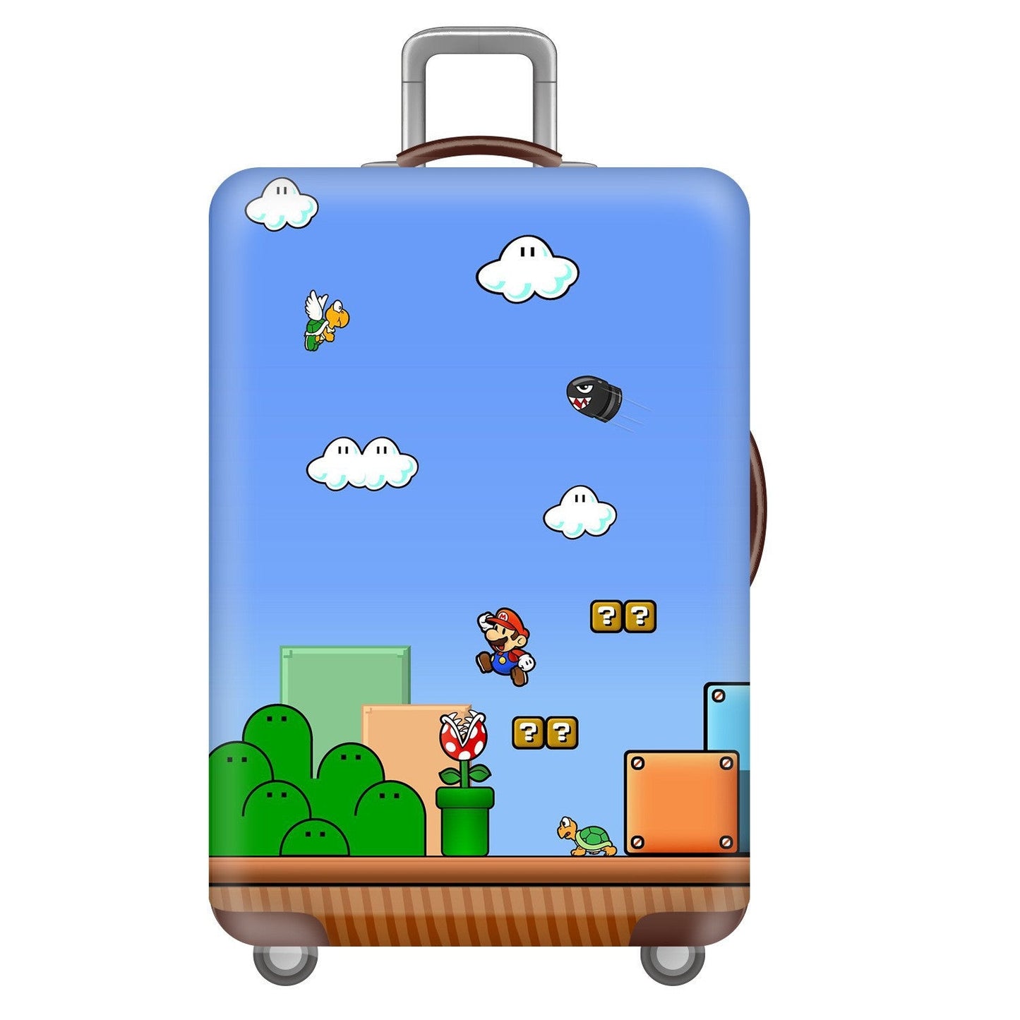 Unisex hard-shell travel suitcase with playful Snoopy motif Brehn