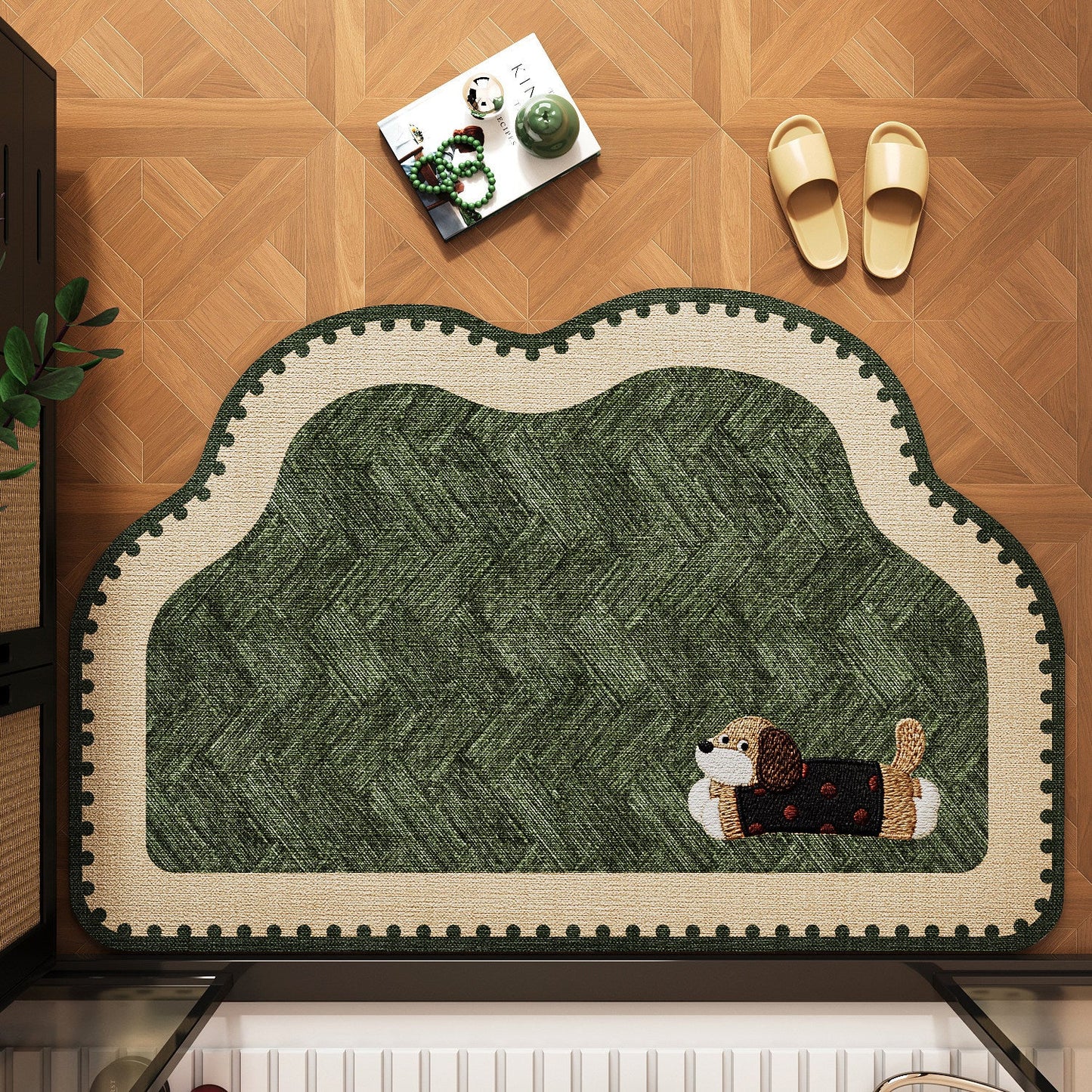 Charming Cat-Themed Door Mat