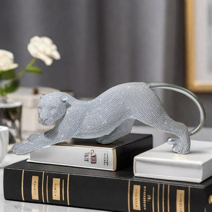 Elegant decorative figure of a panther Acalora
