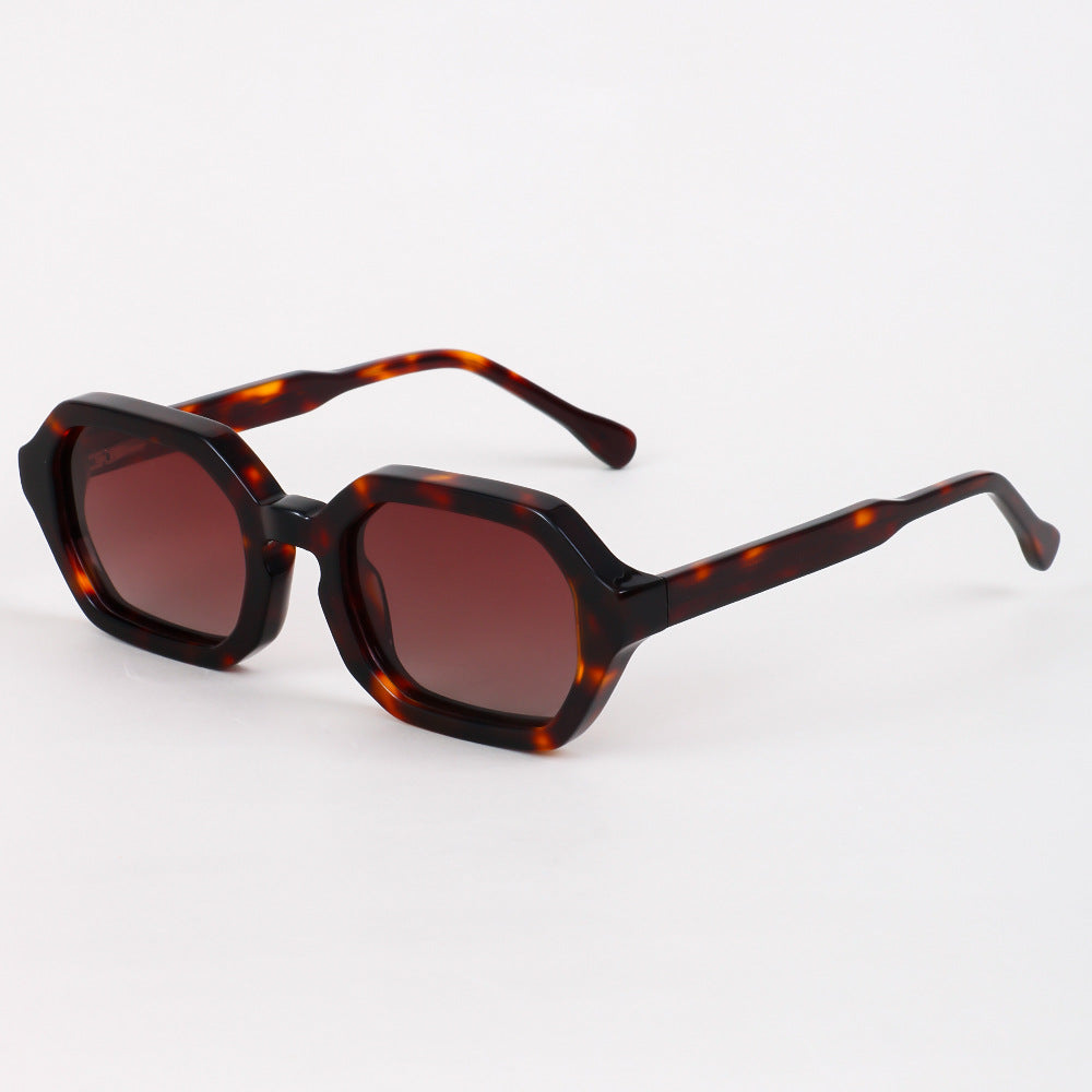 Ladies stylish sunglasses with high-quality octagonal frame Bowlift