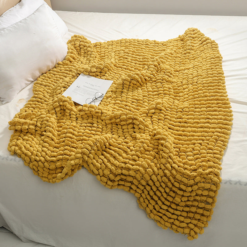 Unisex Cozy Chenille Blanket