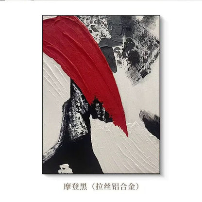 Abstract Expressionist Canvas Painting