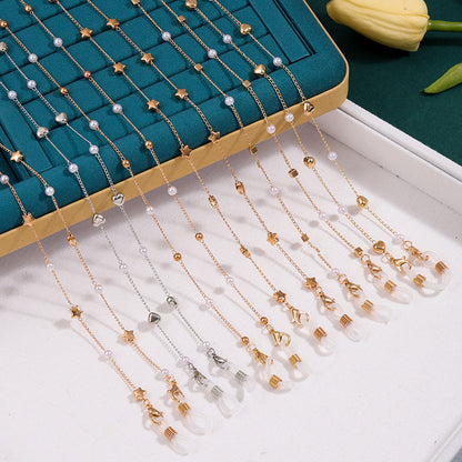 Star Charm Eyewear Chain Acalora