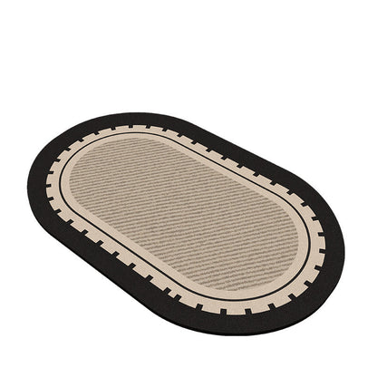 Elegant Woven Bath Mat