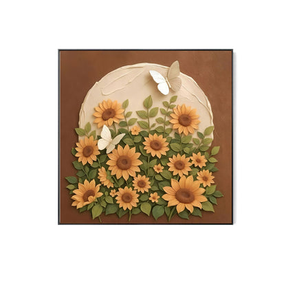 Floral Themed Wall Decoration