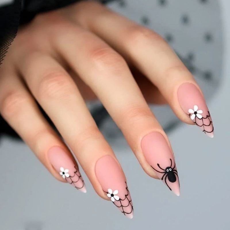 Artificial nail set with unique patterns Acalora