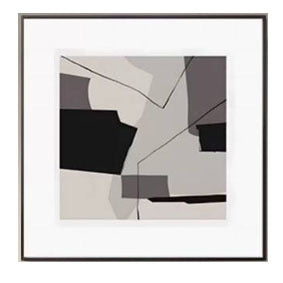 Abstract Line Art Frame Display
